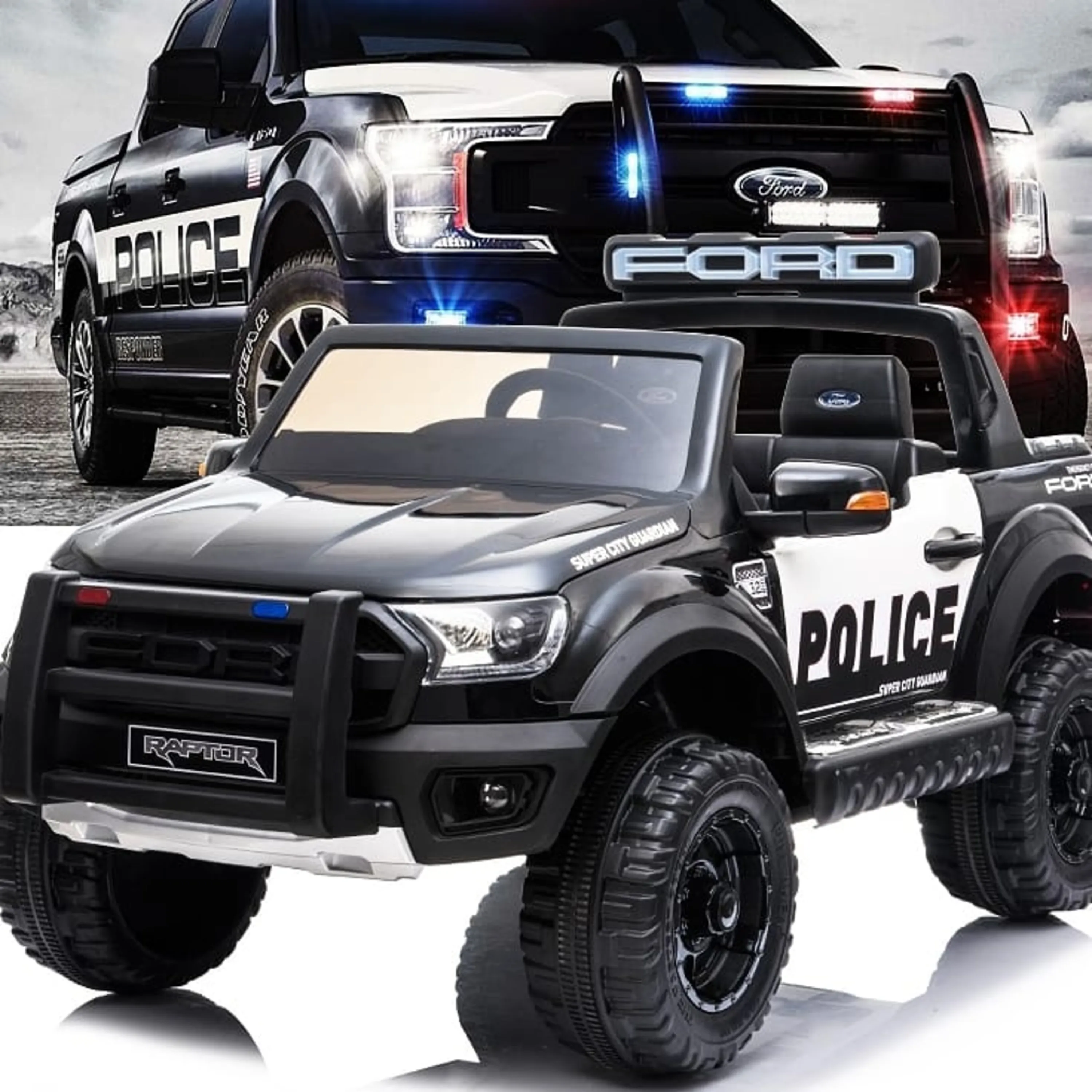 ماشین شارژی Ford Raptor Police ماشین شارژی Ford Raptor Police